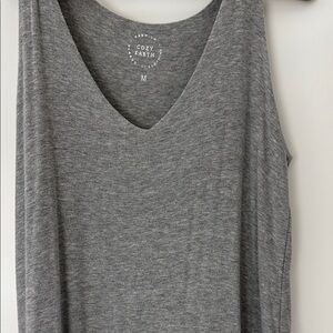Cozy earth gray dress.